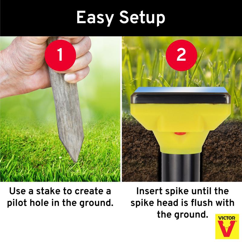 Victor Sonic Spike Repeller For Gophers and Moles