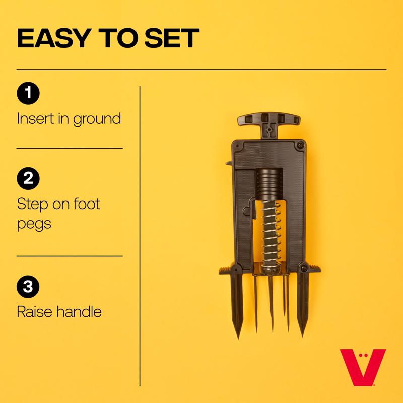 Victor Deadset Medium Plunger Animal Trap For Moles