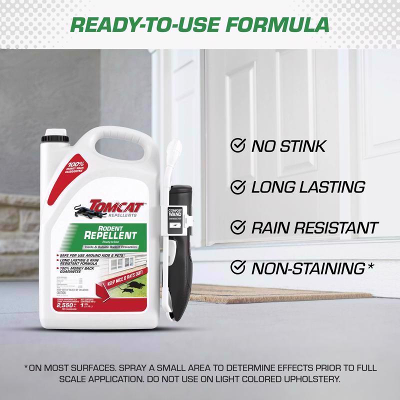 Tomcat Animal Repellent Liquid For Rodents 1 gal