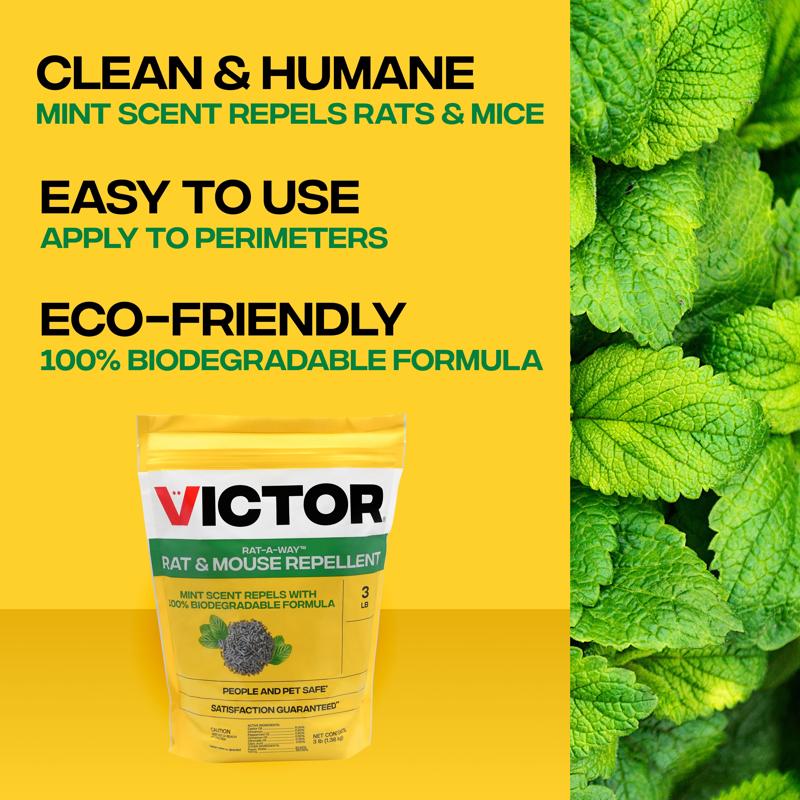 Victor Animal Repellent Pellets For Rats 3 lb