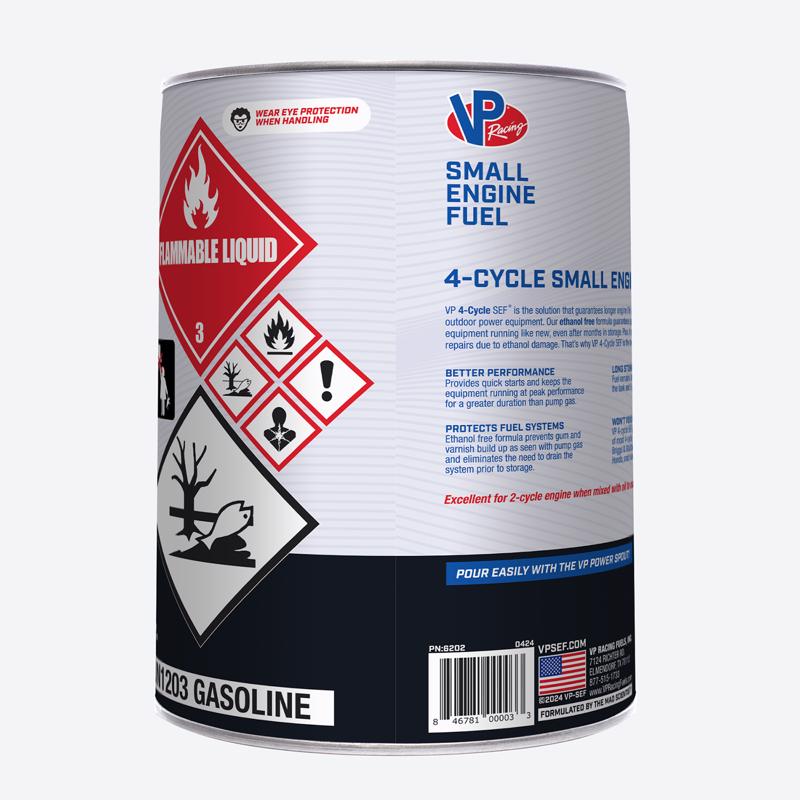 VP Racing Fuels Small Engine Ethanol-Free 4-Cycle Small Engine Fuel 5 gal