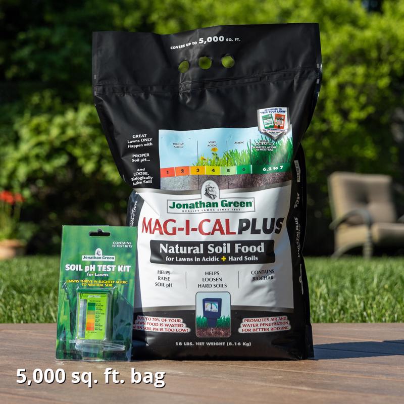 Jonathan Green Mag-I-Cal Plus for Lawns in Acidic and Hard Soil Annual Program Lawn Conditioner For