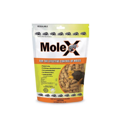 MoleX Non-Toxic Bait Pellets For Moles 8 oz