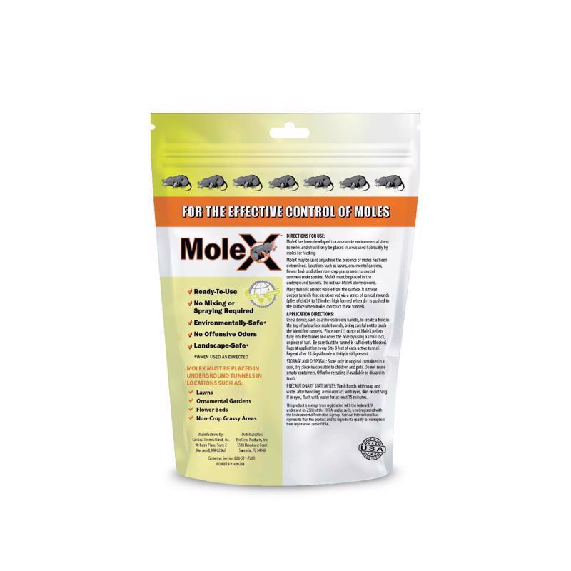 MoleX Non-Toxic Bait Pellets For Moles 8 oz