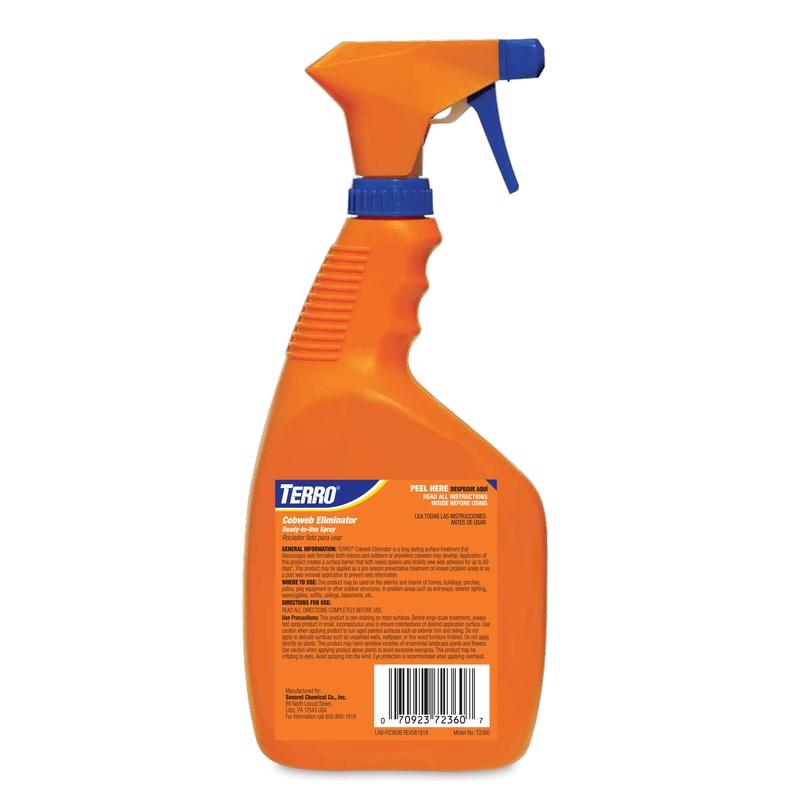TERRO Cobweb Eliminator Liquid 1 qt