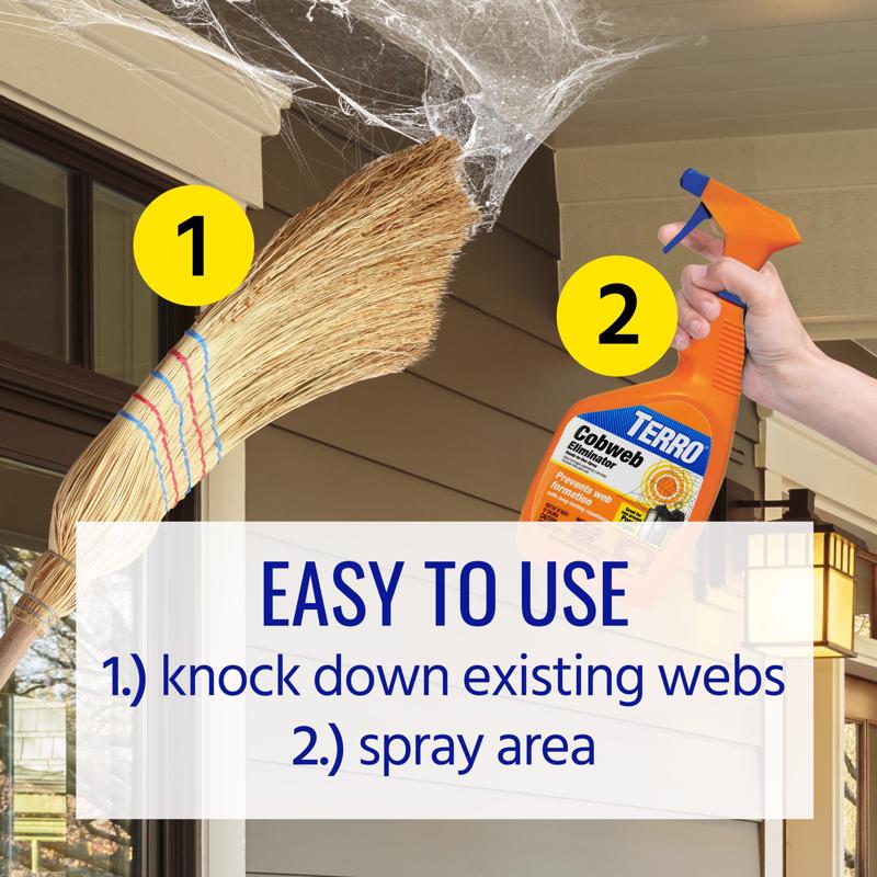 TERRO Cobweb Eliminator Liquid 1 qt