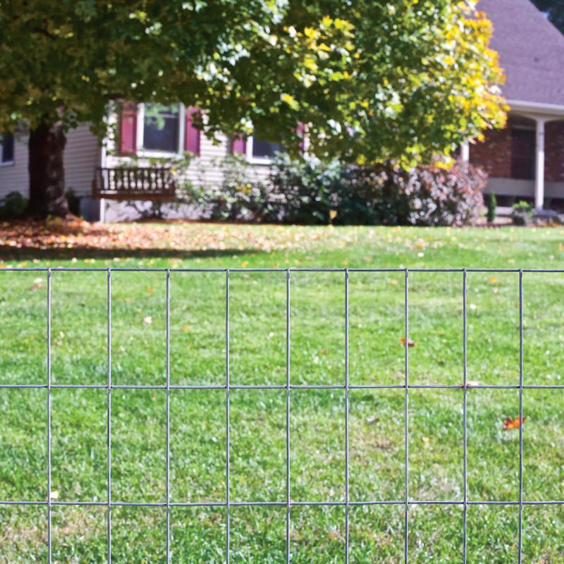 Garden Craft 72 in. H X 50 ft. L Steel Welded Wire Fence Gray