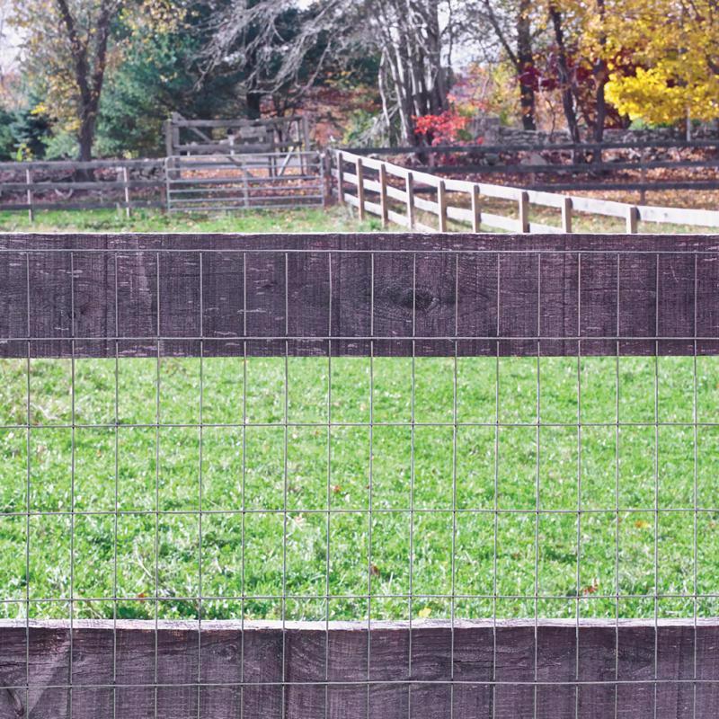 Garden Craft 48 in. H X 100 ft. L Steel Welded Wire Fence Silver