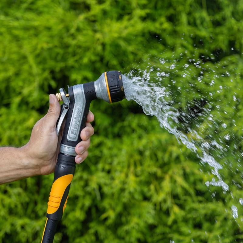 Melnor 7 Pattern Adjustable Multi-Pattern Metal Heavy-Duty Hose Nozzle
