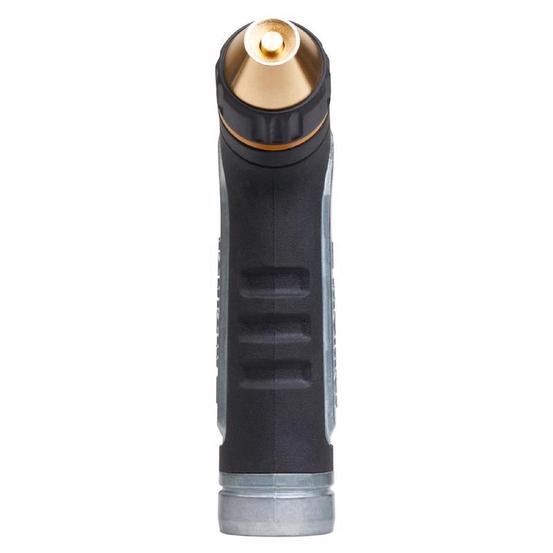 Melnor 2 Pattern Adjustable Jet Stream Metal Heavy-Duty Hose Nozzle