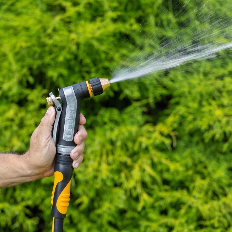 Melnor 2 Pattern Adjustable Jet Stream Metal Heavy-Duty Hose Nozzle