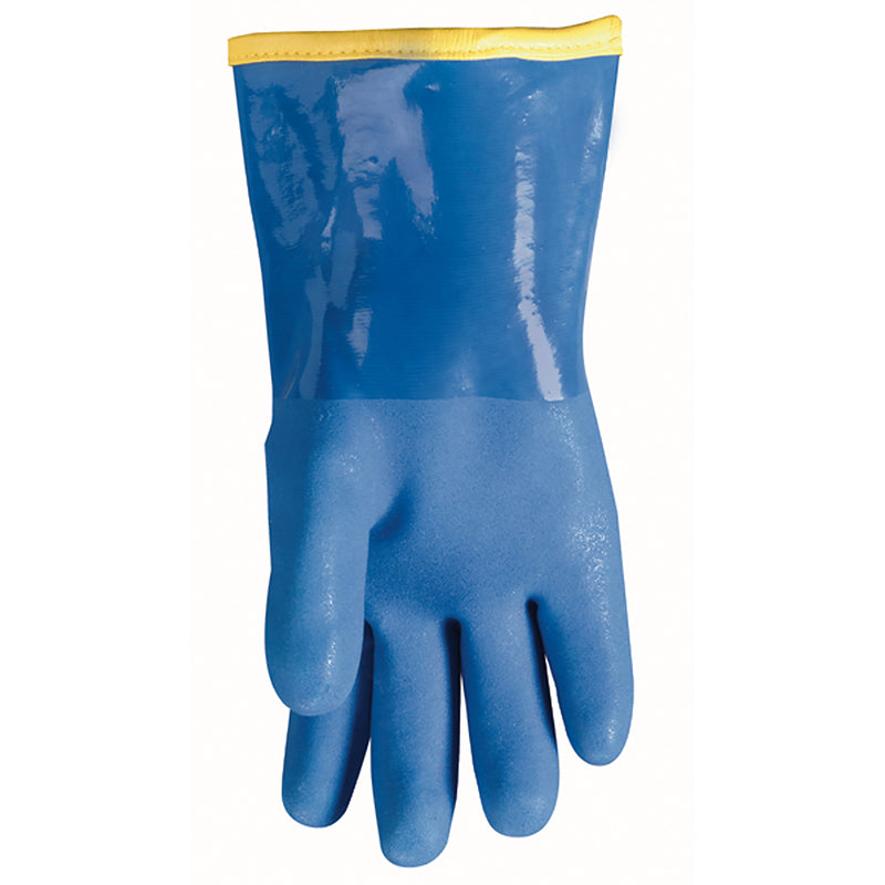 Wells Lamont Unisex Winter Lined Chemical Gloves Blue One Size Fits All