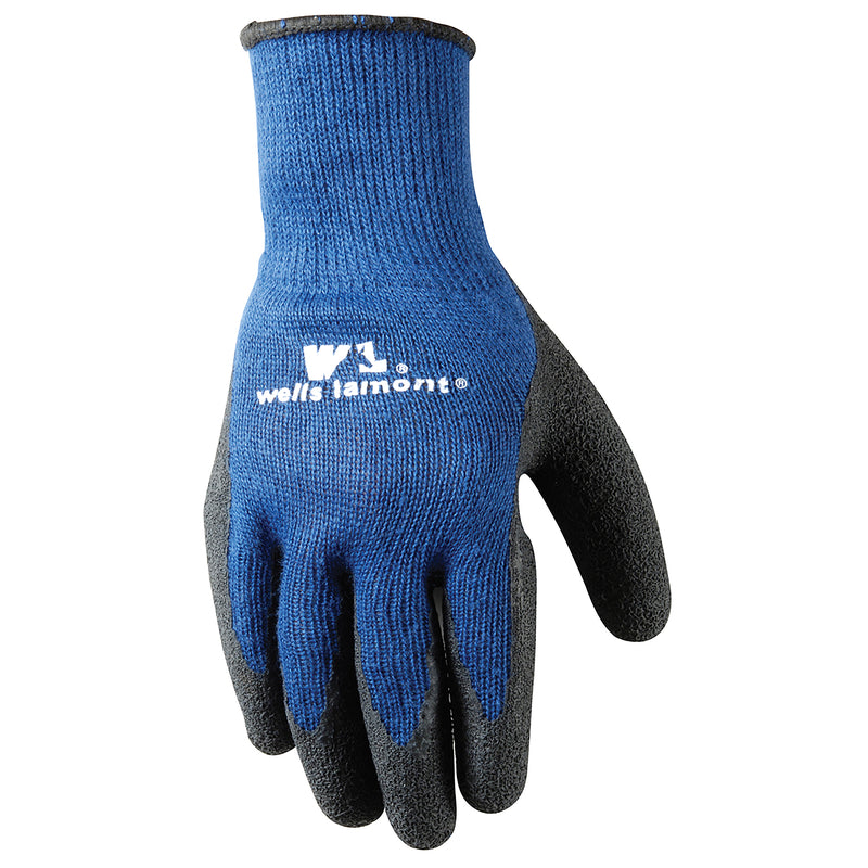 Wells Lamont Men's Work Gloves Black/Blue S