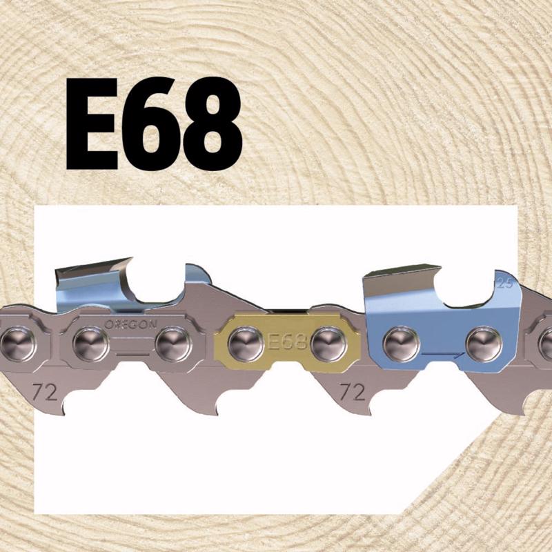Oregon PowerCut E68 18 in. Chainsaw Chain 68 links