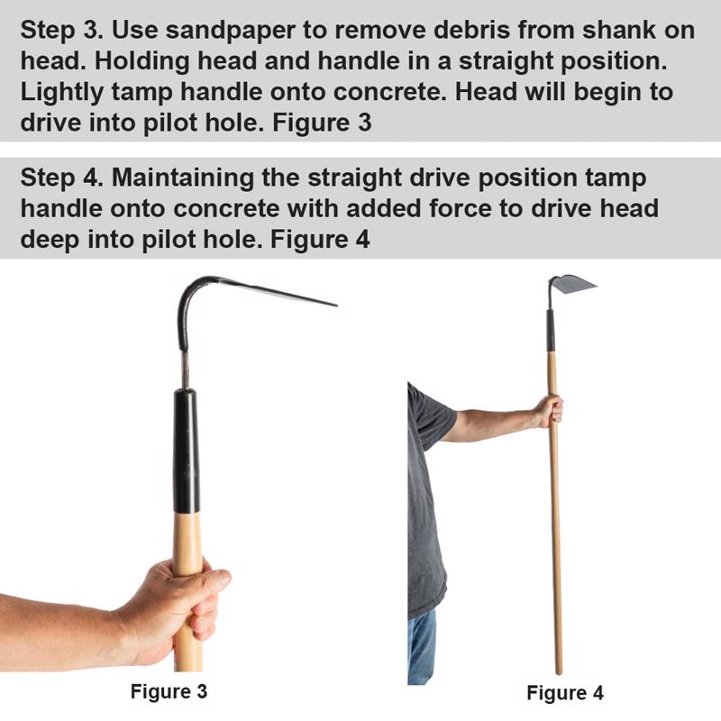 Truper 54 in. Wood Garden Hoe Replacement Handle
