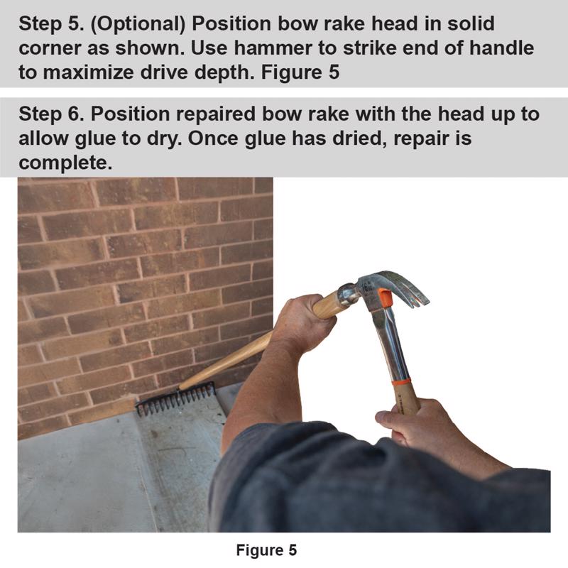 Truper 60 in. Wood Rake Replacement Handle