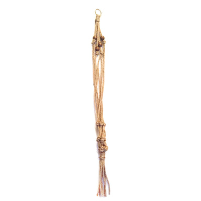 Primitive Planters Natural Jute 30 in. H Plant Hanger