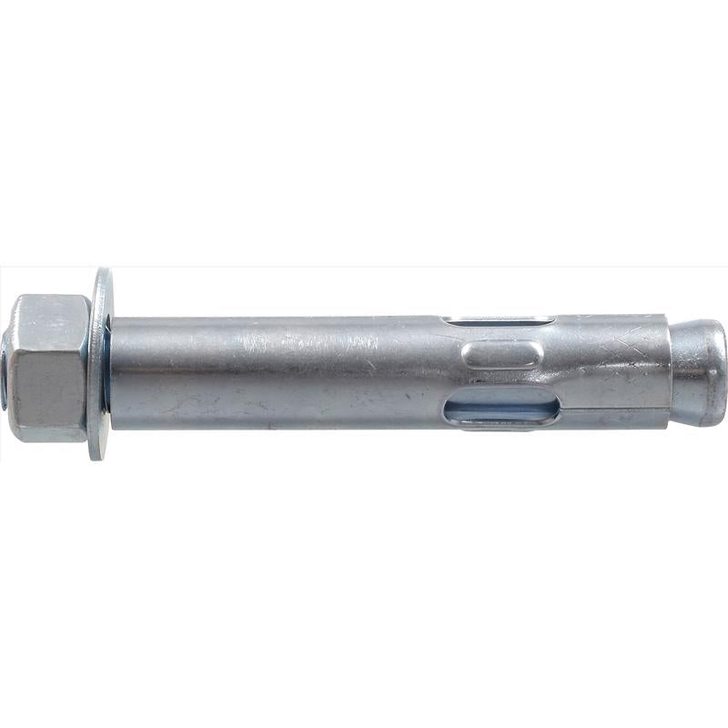 HILLMAN 3/4 in. D X 4-1/4 in. L Steel Hex Head Sleeve Anchors 5 pk