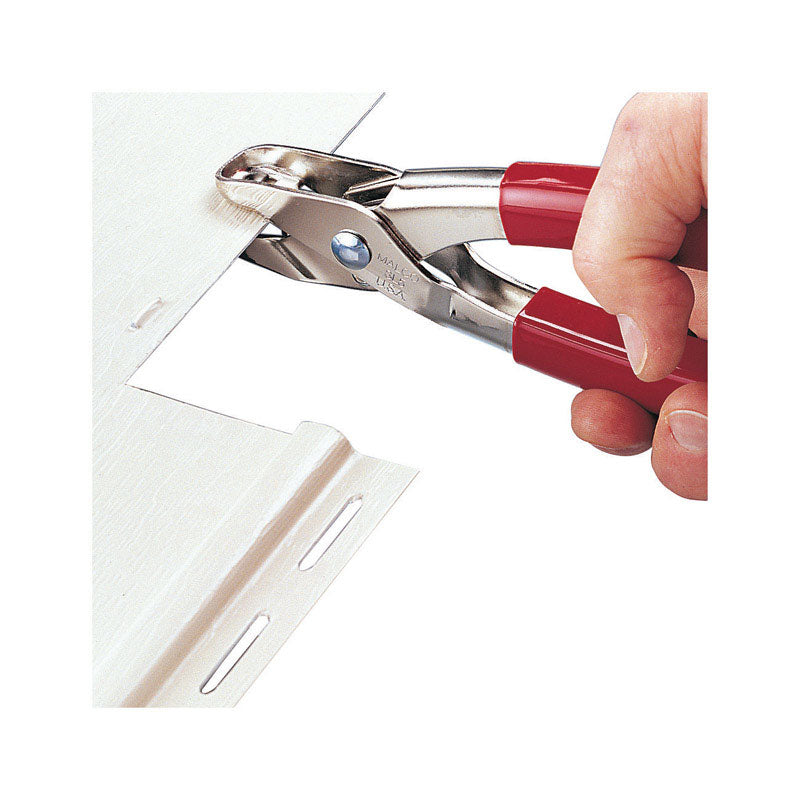 Malco 3/8 in. Nickel-Plated Steel Snap Lock Punch 9 in. L
