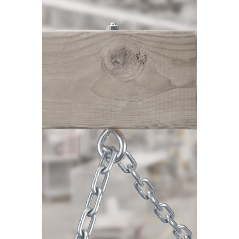 Hampton 1/2 in. X 8 in. L Zinc-Plated Steel Eyebolt Nut Included