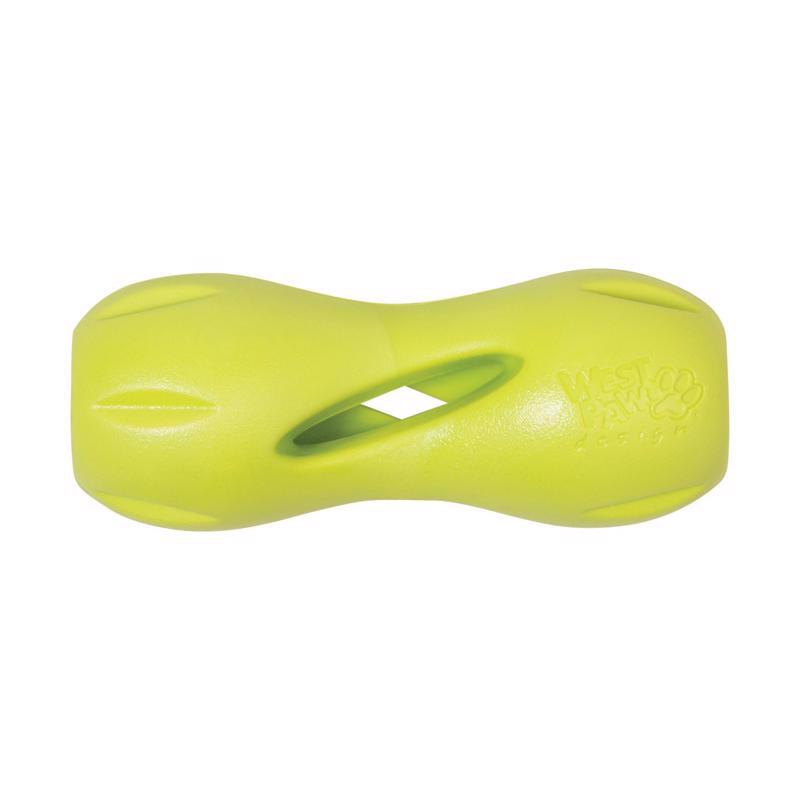 West Paw Zogoflex For Dog Green Plastic Qwizl Pet Toy Small