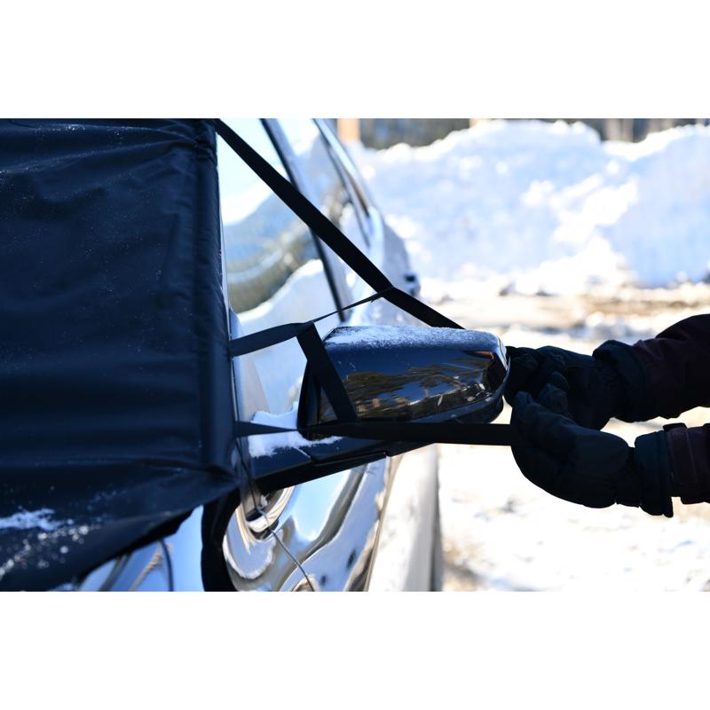 FrostGuard Pro Black XL M Windshield Cover