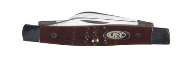 Case Stockman Brown Stainless Steel 3-4 in. Pocket Knife