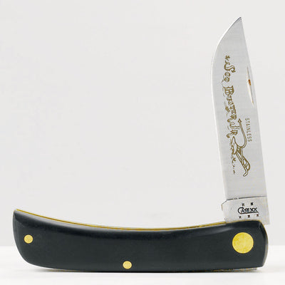 Case Sod Buster Jr Black Stainless Steel 3-4 in. Pocket Knife