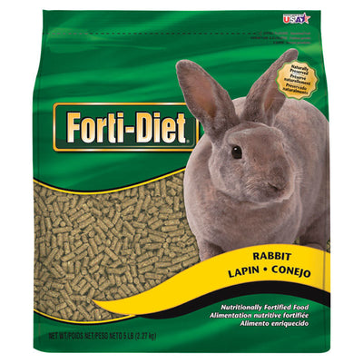 Kaytee Forti-Diet Natural Pellets Rabbit Food 5 lb