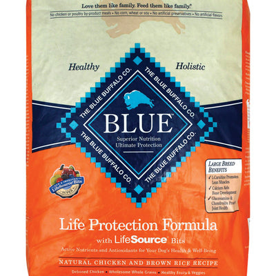 Blue Buffalo Life Protection Formula Adult Chicken and Brown Rice Dry Dog Food 30 lb
