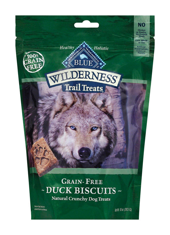 Blue Buffalo Blue Wilderness Duck Grain Free Treats For Dog 10 oz