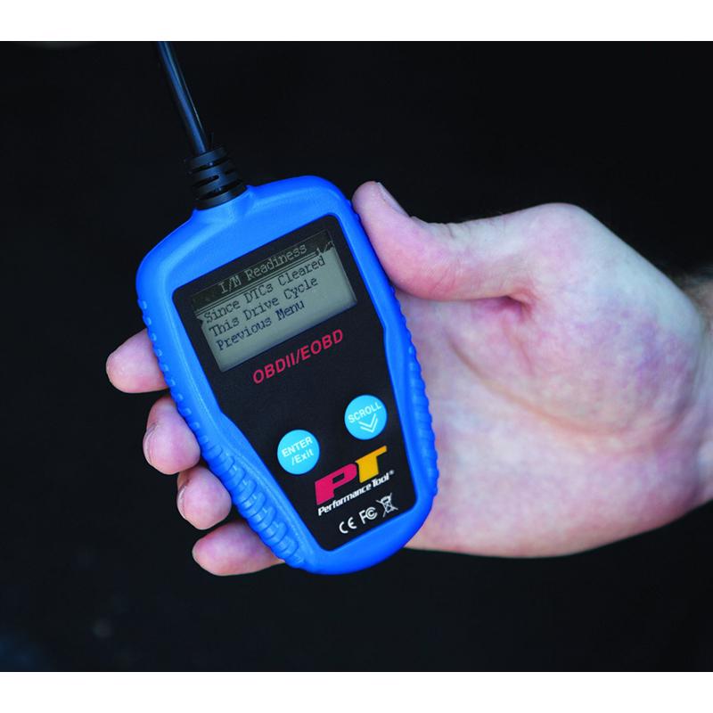 Performance Tool OBDII Multi-Lingual Automotive Diagnostic Scanner