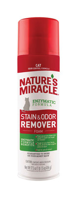 Nature's Miracle Cat Foam Enzyme Stain And Odor Remover 17.5 oz