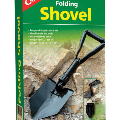 Coghlan's Black Shovel 9.625 in. H X 1.125 in. W X 23 in. L