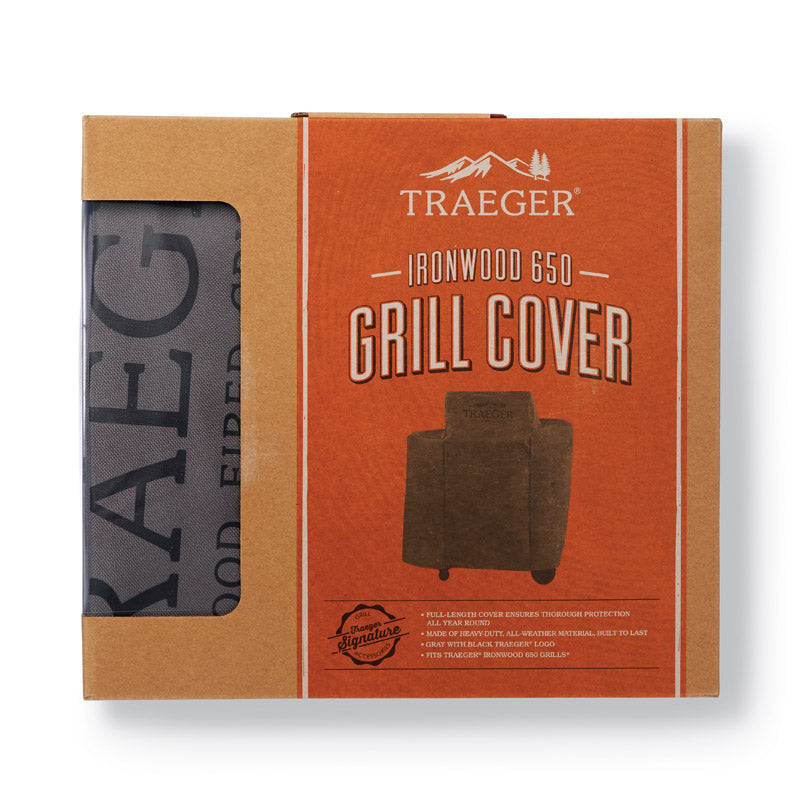 Traeger Ironwood 650 Gray Grill Cover