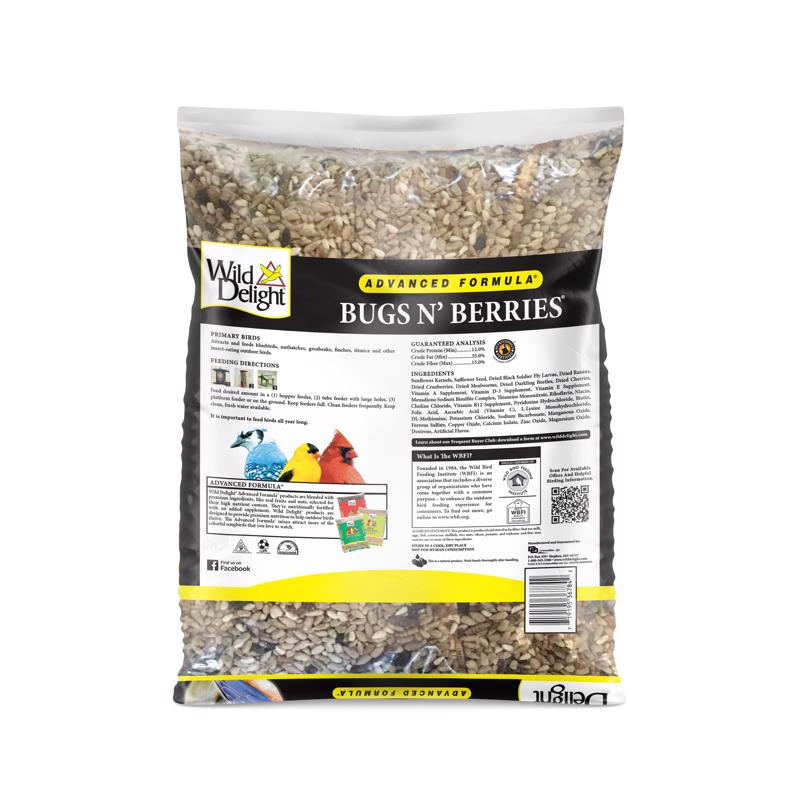 Wild Delight Bugs N' Berries Wild Bird Food 4.5 lb