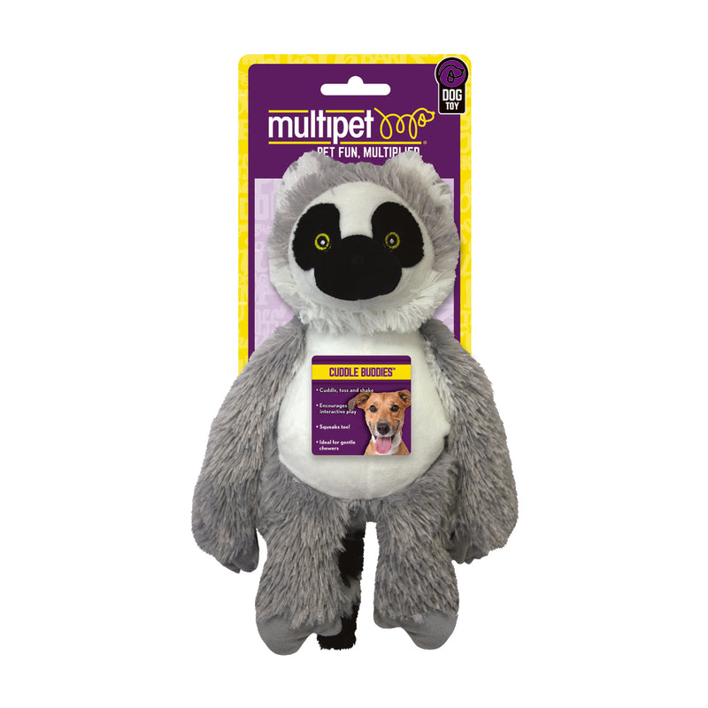 Multipet Bark Buddies Assorted Polyester Squeaky Dog Toy Medium