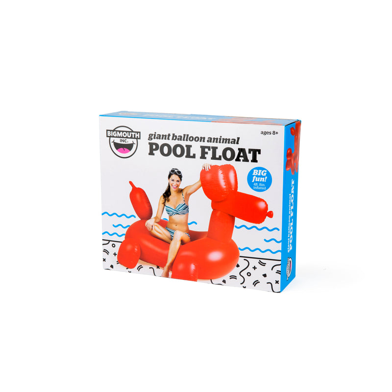 BigMouth Red Vinyl Inflatable Giant Balloon Animal Pool Float