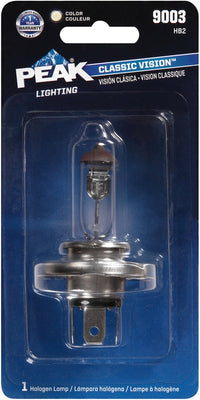 Peak Classic Vision Halogen High/Low Beam Automotive Bulb 9003 HB2