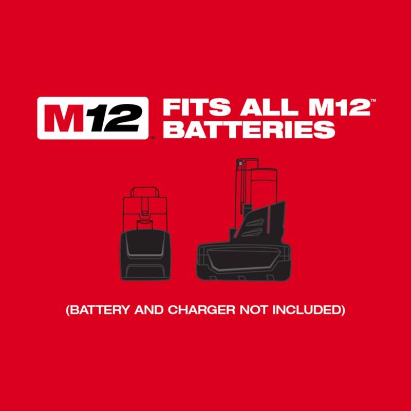 Milwaukee M12 1 gal Vertical Portable Hand-Held Air Compressor 120 psi 0.25 HP