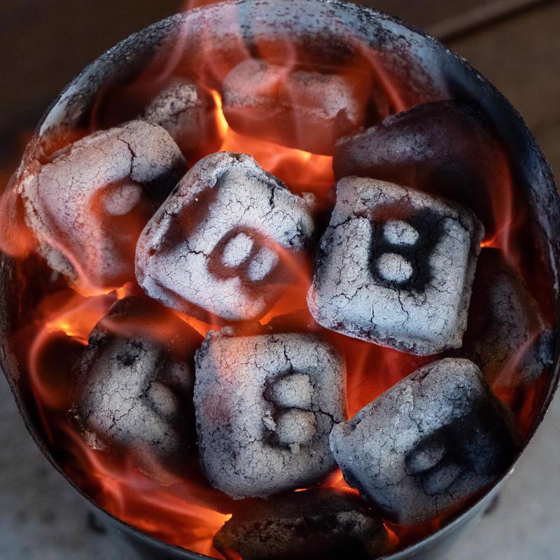 B&B Charcoal All Natural Oak Charcoal Briquettes 8.8 lb