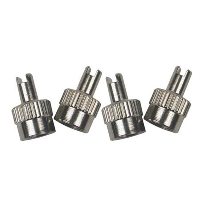 Slime Metal 1 psi Tire Valve Cap 4 pk
