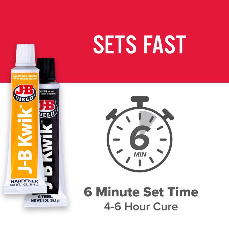 J-B Weld KwikWeld High Strength Automotive Epoxy Paste 2 oz