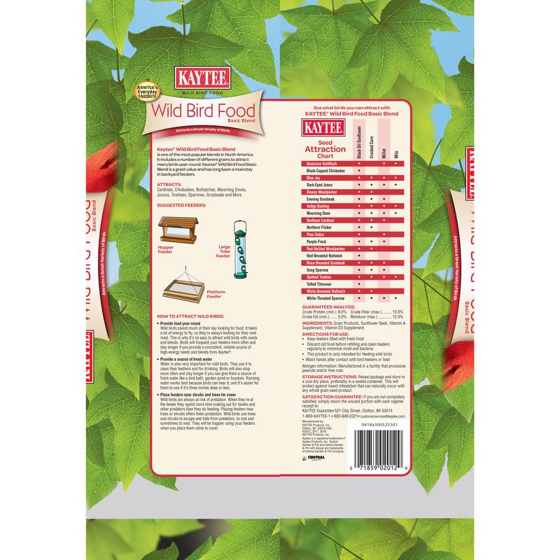 Kaytee Basic Blend Wild Bird Food 5 lb