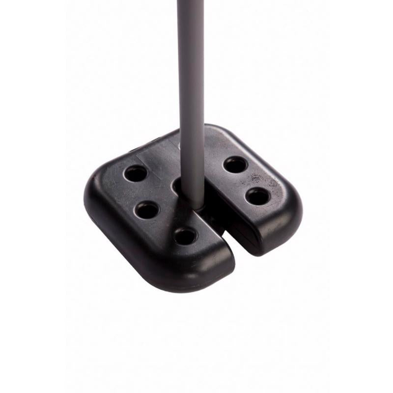 Crown Shade 5 lb Black Plastic Weight Plate