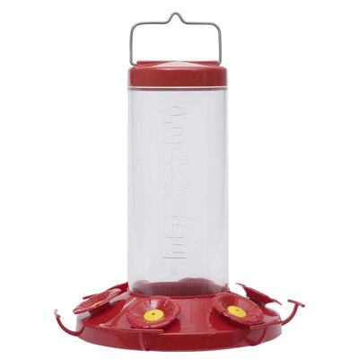 Perky-Pet Hummingbird 48 oz Glass/Plastic Nectar Bird Feeder 6 ports