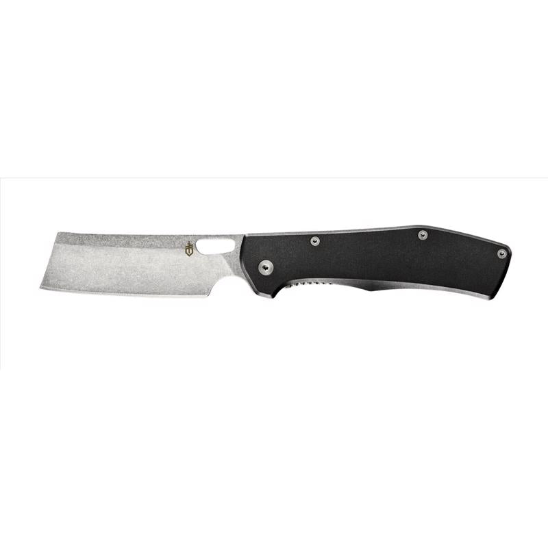 Gerber Flatiron Black 7CR17MOV Steel > 6 in. Folding Knife