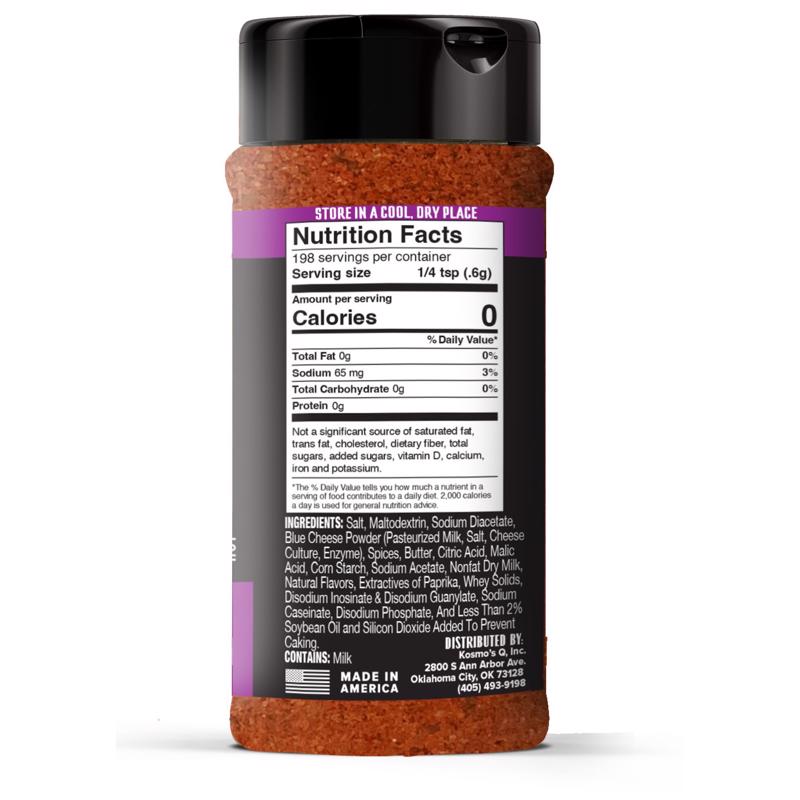 Kosmos Q Wing Dust Kickin' Cajun Wing Seasoning 5 oz
