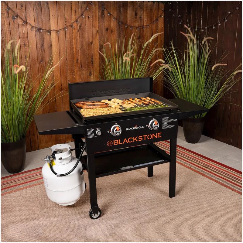 Blackstone Steel Griddle Hard Cover 28 in. L X 22 in. W For Blackstone