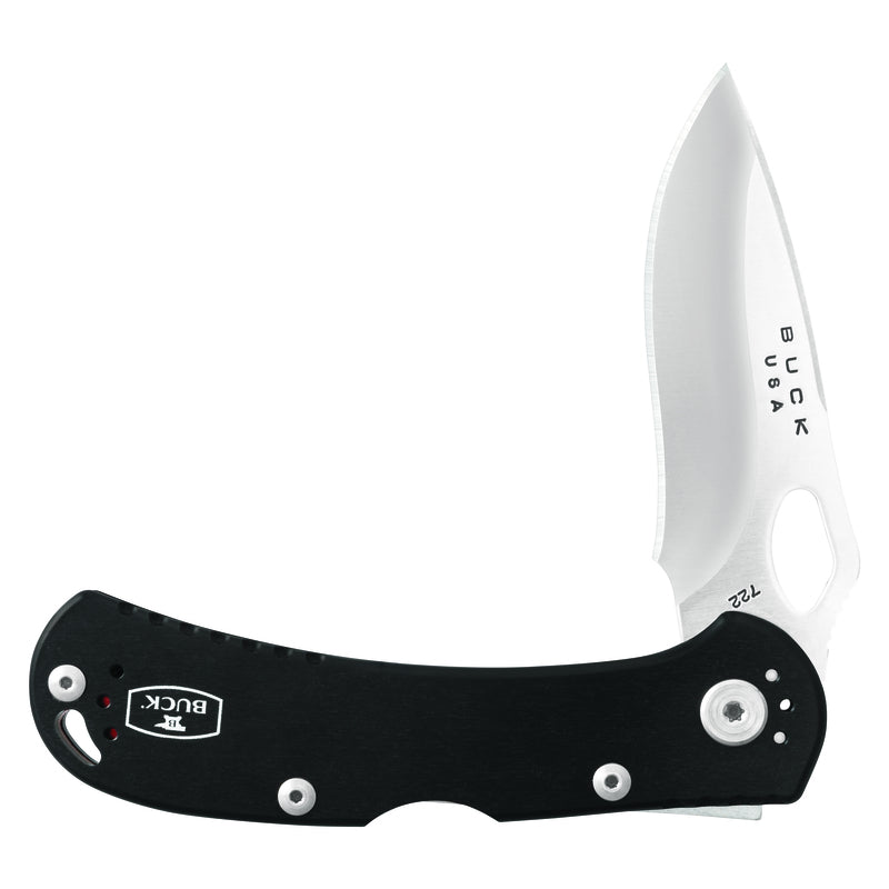 Buck Knives 722 Spitfire Black 420 HC Stainless Steel > 6 in. Folding Knife